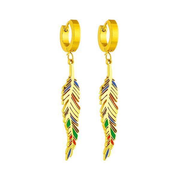 1236 Gold Plated Earrings - Image 4