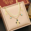 1238 Gold Plated Necklace