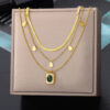 1240 Gold Plated Necklace