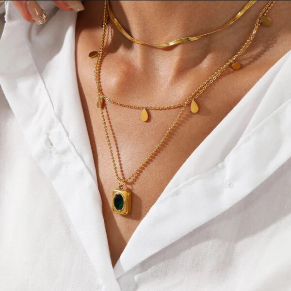 1240 Gold Plated Necklace - Image 2
