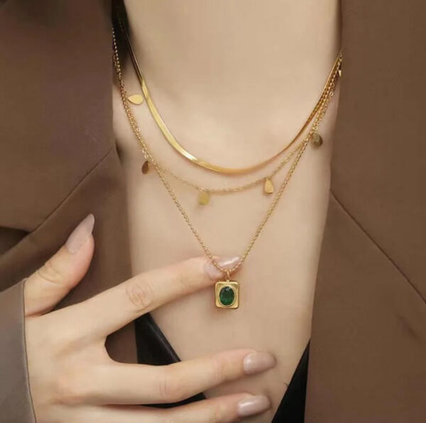 1240 Gold Plated Necklace - Image 4