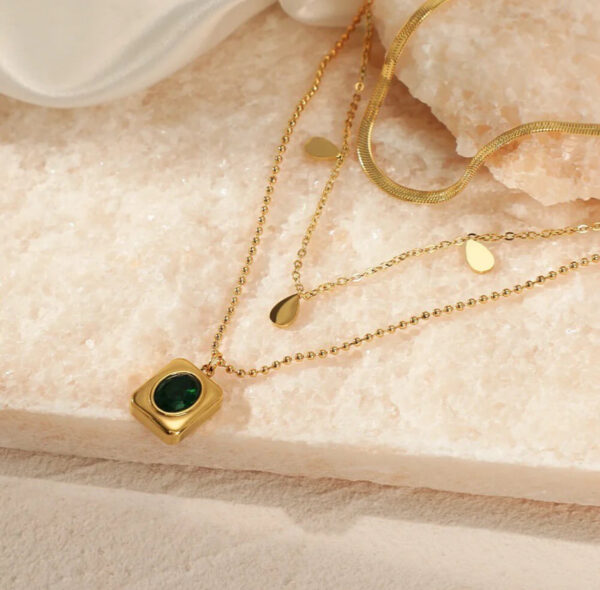 1240 Gold Plated Necklace - Image 6