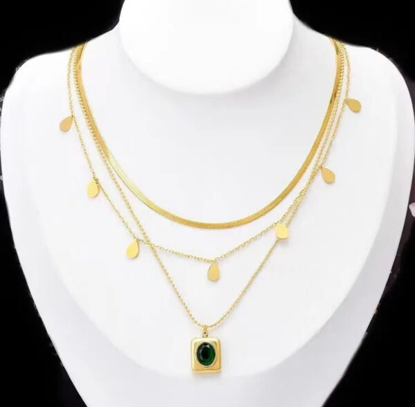 1240 Gold Plated Necklace - Image 8