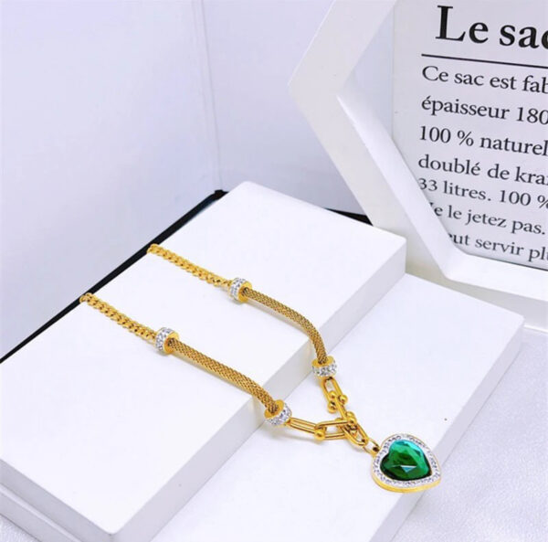 1245 Gold Plated Necklace - Image 3