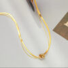 1249 Gold Plated Necklace