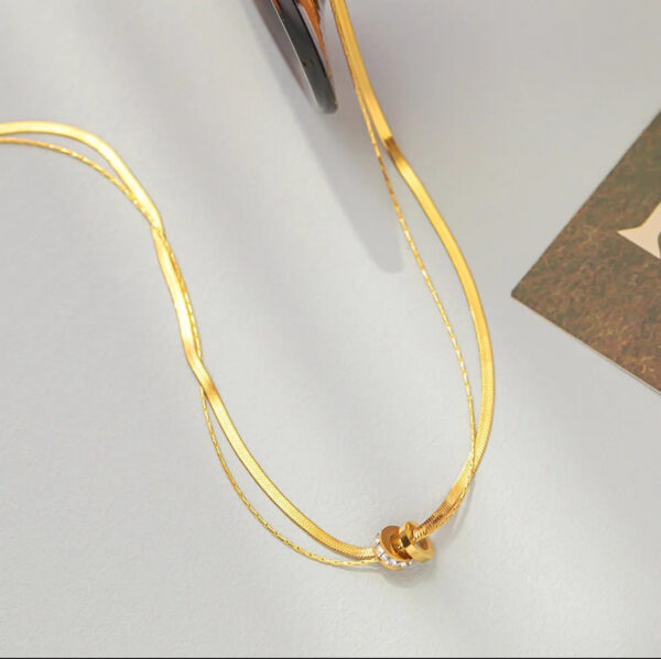 1249 Gold Plated Necklace - Image 2