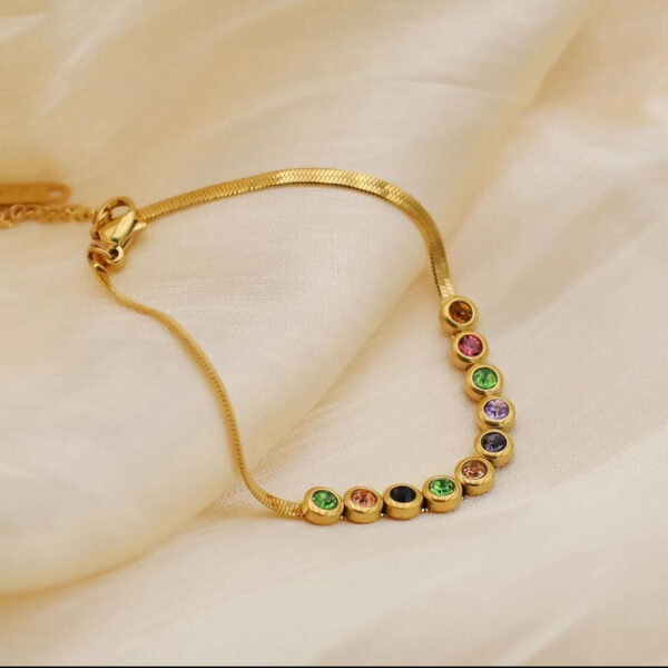 1251 Gold Plated Bracelet - Image 2