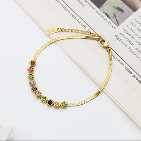 1251 Gold Plated Bracelet - Image 3