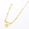 1253 Gold Plated Anklet