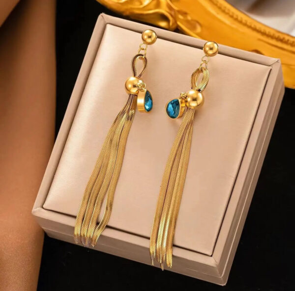 1268 Gold Plated Earrings