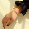 1270 Gold Plated Bangle