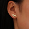 1269 Gold Plated Earrings