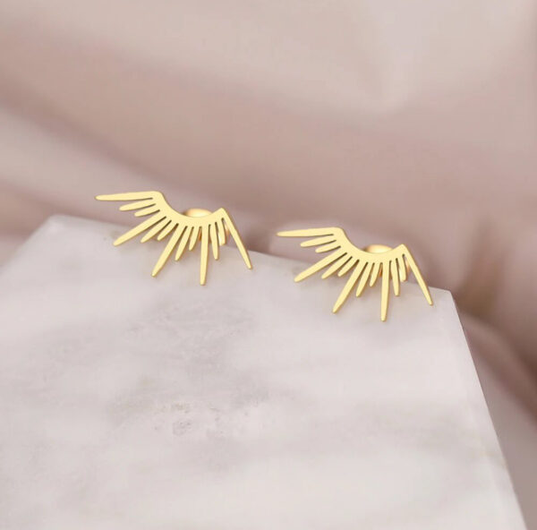 1269 Gold Plated Earrings - Image 3