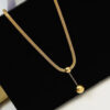 1261 Gold Plated Necklace