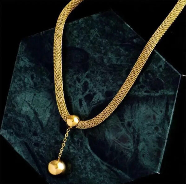 1261 Gold Plated Necklace - Image 4