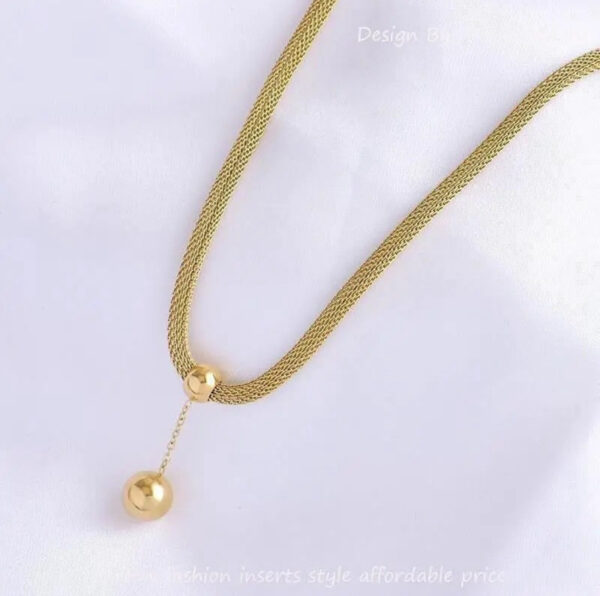 1261 Gold Plated Necklace - Image 5