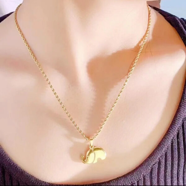 1258 Gold Plated Necklace - Image 2