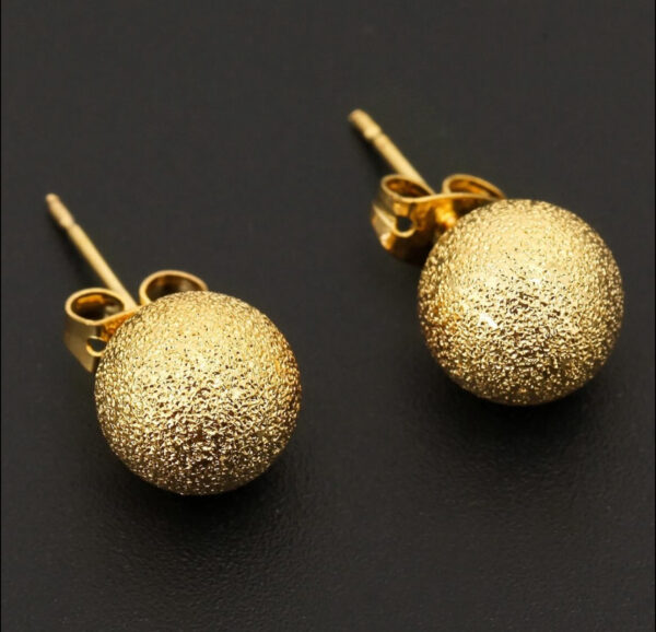1267 Gold Plated Earrings - Image 2