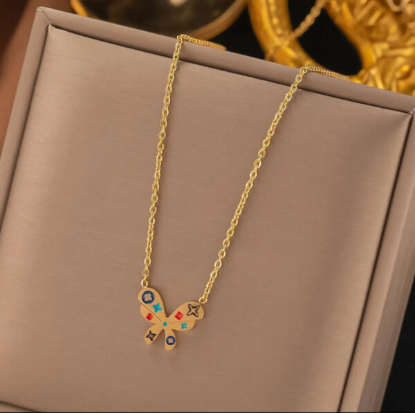 1274 Gold Plated Necklace - Image 2