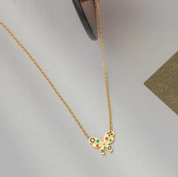 1274 Gold Plated Necklace - Image 3