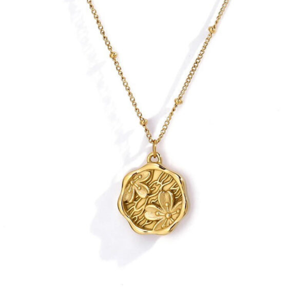 1275 Gold Plated Necklace - Image 10