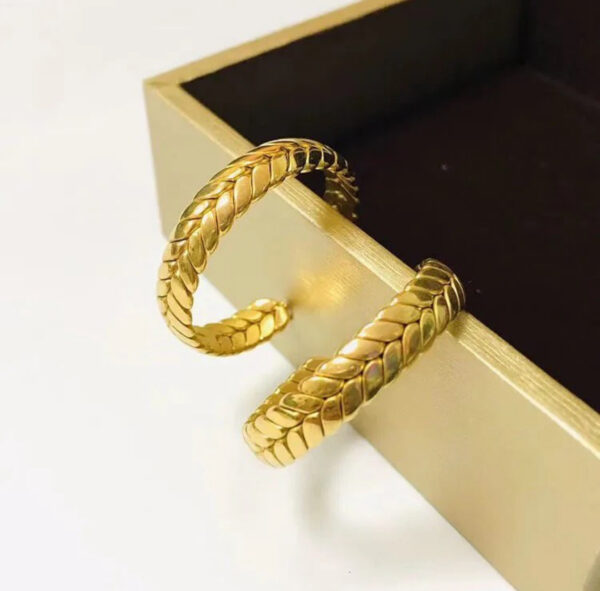 1283 Gold Plated Earrings