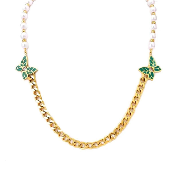 1273 Gold Plated Necklace - Image 5