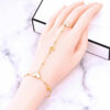 1290 Gold Plated Finger Bracelet