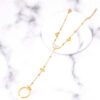 1290 Gold Plated Finger Bracelet