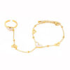 1290 Gold Plated Finger Bracelet