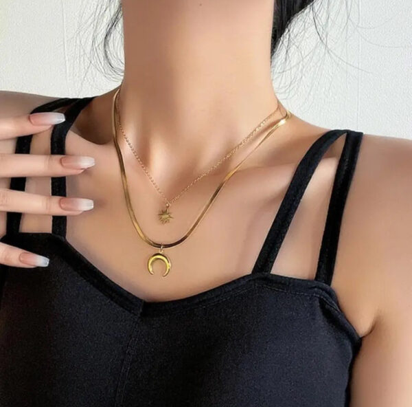 1292 Gold Plated Necklace - Image 4