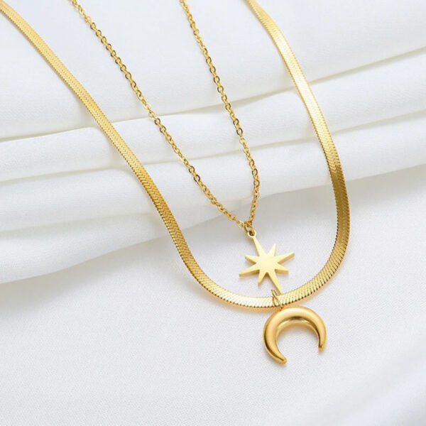 1292 Gold Plated Necklace - Image 7