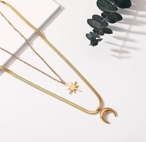 1292 Gold Plated Necklace - Image 8
