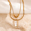 1294 Gold Plated Necklace