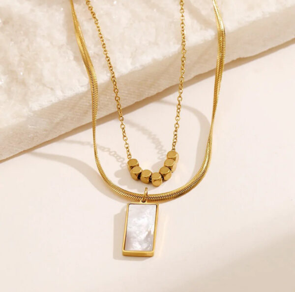 1294 Gold Plated Necklace - Image 3