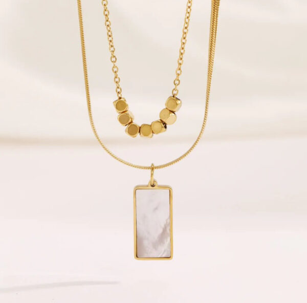 1294 Gold Plated Necklace - Image 4