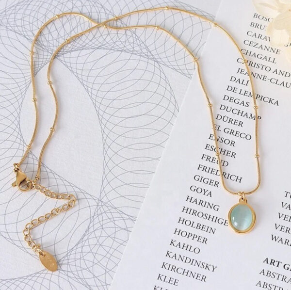 1291 Gold Plated Necklace - Image 7