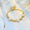1300 Gold Plated Bracelet