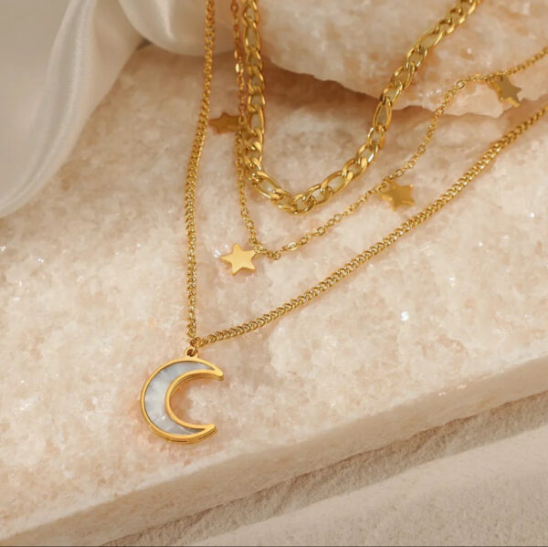 1297 Gold Plated Necklace - Image 2