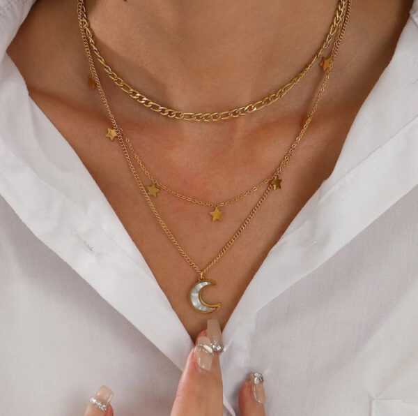 1297 Gold Plated Necklace - Image 3
