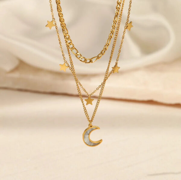 1297 Gold Plated Necklace - Image 4