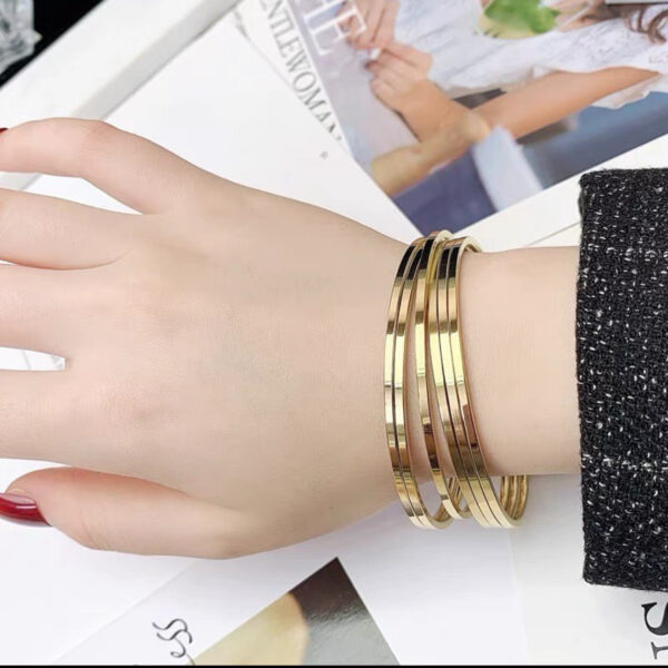 1302 Gold Plated Bangles