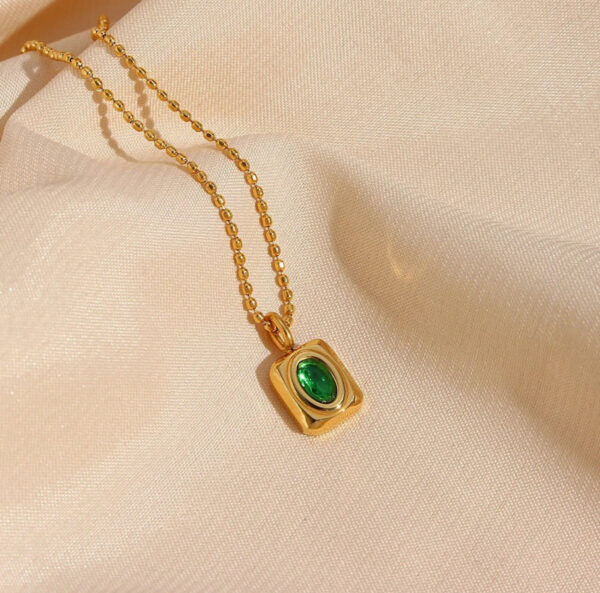 1298 Gold Plated Necklace - Image 2