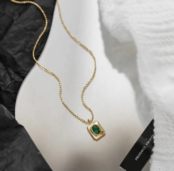 1298 Gold Plated Necklace - Image 4