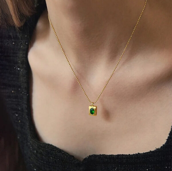1298 Gold Plated Necklace - Image 9
