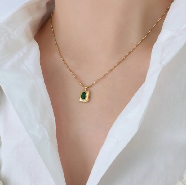 1298 Gold Plated Necklace - Image 10