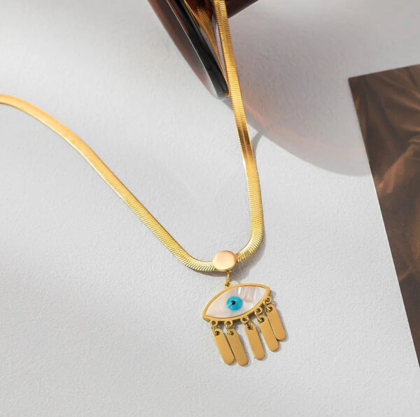 1299 Gold Plated Necklace - Image 3