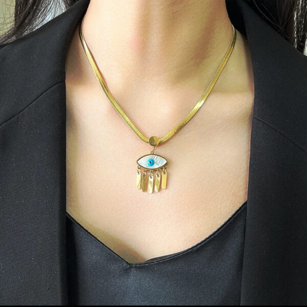 1299 Gold Plated Necklace - Image 6