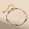 1301 Gold Plated Anklet