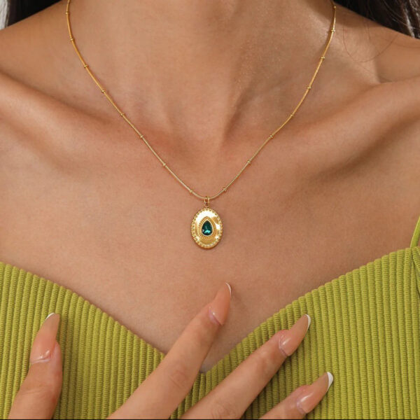 1296 Gold Plated Necklace - Image 3
